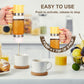 💥LAST DAY SALE 57% OFF🍯✨9oz No-Drip Glass Honey & Syrup Dispenser