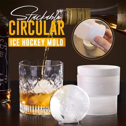 Lebensmittelechte, stapelbare, langsam schmelzende DIY-Eiskugel für Cocktail-Whisky🍹