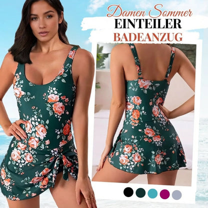 Bauchweg-Badeanzug mit schmaler Passform und Übergröße für Damen（Bademode im Sommertrend 2026👙）