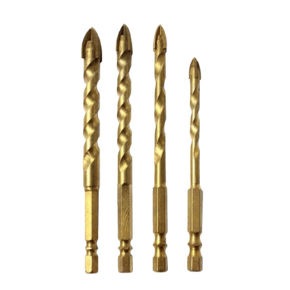 VIERSCHNEIDIGER KREUZBOHRER (4 STÜCK/SET)🔥🔥2026: Komplett neues Upgrade