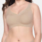 Weicher, nahtloser, kabelloser Push-up-BH mit voller Abdeckung