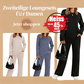 Loungeset für Damen (Top & Hose) – Superweicher Stoff, Bequemer Relax-Fit & Perfekt für Zuhause ✨