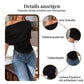 🔥 Heißer Sale: 50 % Rabatt!! 🔥 Asymmetrisches Off-Shoulder-Oberteil mit Fledermausärmeln für Damen