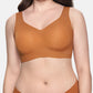 Weicher, nahtloser, kabelloser Push-up-BH mit voller Abdeckung