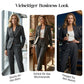 Lässiger Business-Hosenanzug für Damen– Blazer & Hose
