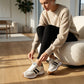 Damen-Freizeitschuhe – Klobige Sneaker mit 4 cm Platform, Rutschfest & Retro-Design in 6 Farben 🥿🌈