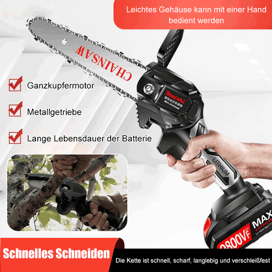 Leichte, leistungsstarke und robuste deutsche Kettensäge⚡