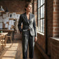 Lässiger Business-Hosenanzug für Damen– Blazer & Hose