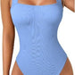 Ärmellose Tank-Tops und Bodys mit Bauch-weg-Effekt