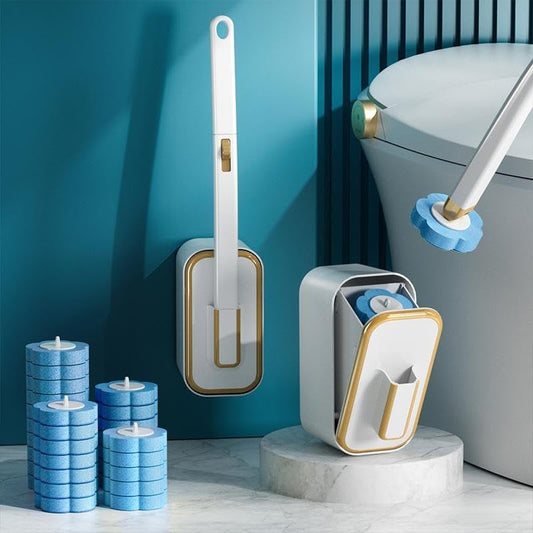 50 000+ VERKAUFT!🚽💦Innovatives Einweg-Toilettenbürstenset zur Wandmontage