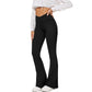 Weite Hose mit hoher Taille und Gummizug für Damen