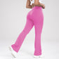 Weite Hose mit hoher Taille und Gummizug für Damen