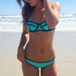 💥Sexy Bikini Set mit Farbblöcken für Frauen
