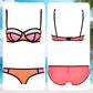 💥Sexy Bikini Set mit Farbblöcken für Frauen