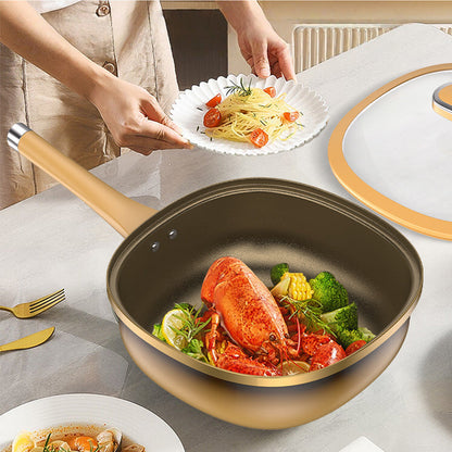 🍳Titan-Keramik Topf mit Glasdeckel – Gesundes Kochen, Antihaft & Jetzt 50% Rabatt