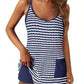 Damen ärmelloses Sommerkleid mit Shorts