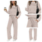 Loungeset für Damen (Top & Hose) – Superweicher Stoff, Bequemer Relax-Fit & Perfekt für Zuhause ✨