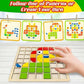Lernpuzzle aus Holz mit bunten Tiermotiven in 3D