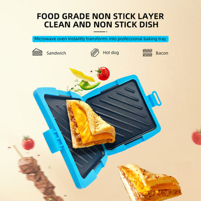 📢📢56 % RABATT！！💥Mikrowellen-Toaster & Sandwichmaker