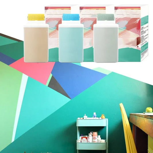 [50% KORTING] 2-in-1 rolborstel voor muurreparatie –  Bedekt vlekken en graffiti | Sneldrogend en geurloos