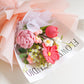 🎉 Handgefertigter, zarter Häkelblumenstrauß – naturgetreues Design, langlebig und perfekt als Wohnaccessoire/Geschenk 💞✨