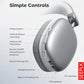 Drahtlose Bluetooth-Kopfhörer – 40 Std. Akku, 360° Surround-Sound & Atmungsaktive Ohrpolster 🎧🔋