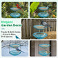 Hängende Vogelfutterstation & Tränke Vintage - 2-in-1 Wetterfest für Garten
