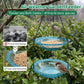 Hängende Vogelfutterstation & Tränke Vintage - 2-in-1 Wetterfest für Garten