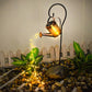 Solarbetriebene Wasserfall-Lichter
