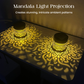 Solarbetriebene Mandala-Projektionslampe