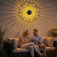 Solarbetriebene Mandala-Projektionslampe