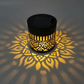 Solarbetriebene Mandala-Projektionslampe