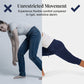 Damen 3/4 Jogginghose – Strickstoff, Hoher Bund mit Kordelzug, Mit Taschen