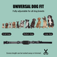 Wasserdichtes ferngesteuertes Hundetrainingshalsband mit Vibration und Schock