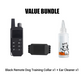 Wasserdichtes ferngesteuertes Hundetrainingshalsband mit Vibration und Schock