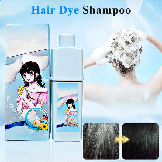 Shampoo mit langanhaltender natürlicher Haarfarbe