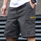 Lässige Cargo-Shorts für Herren mit Kordelzug
