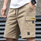 Lässige Cargo-Shorts für Herren mit Kordelzug