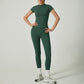 Zweiteiliges Sportoutfit aus Baumwolle für Damen