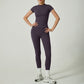 Zweiteiliges Sportoutfit aus Baumwolle für Damen