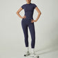Zweiteiliges Sportoutfit aus Baumwolle für Damen