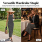 Ärmelloses, gestreiftes, geripptes Bodycon-Kleid | Figurbetontes Sommer-Minikleid ✨